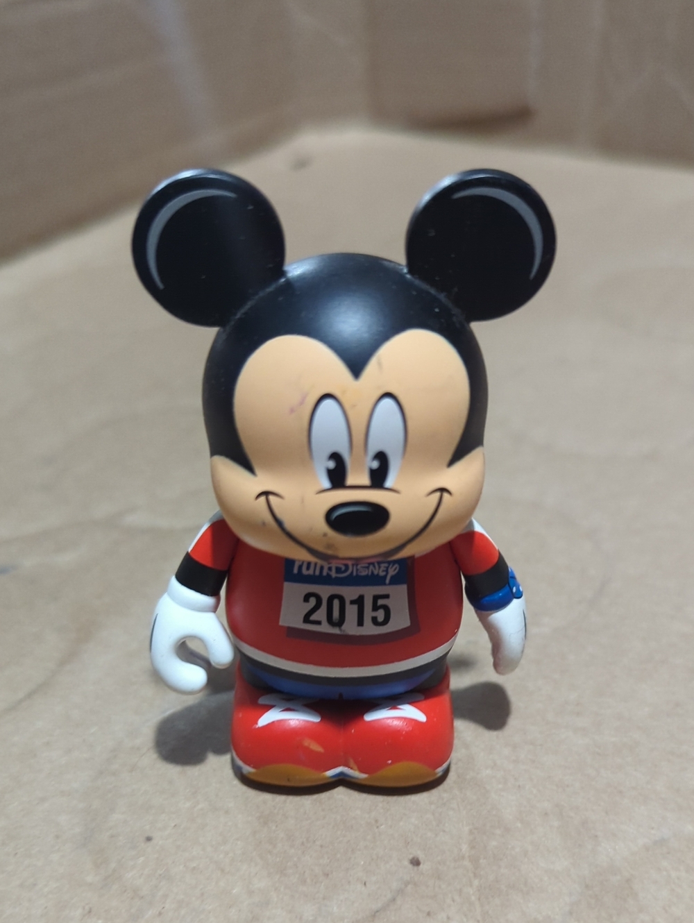 Run Disney 2015 Marathon Mickey Mouse 3" Vinylmation Eachez 9 in 10 RunDisney